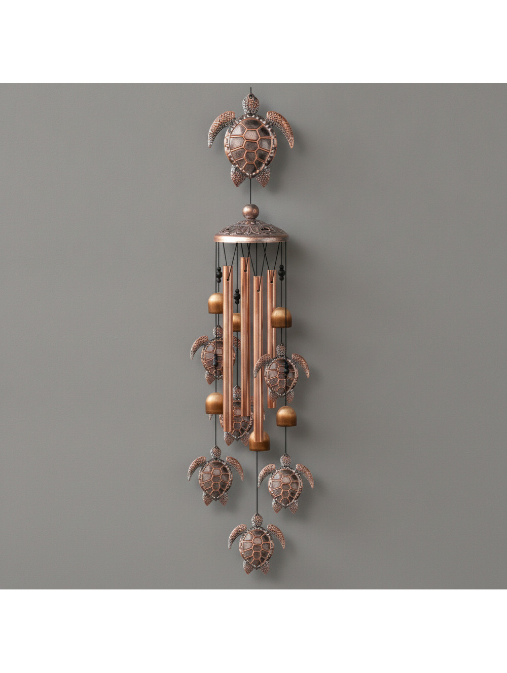Metal Iron Art Wind Chime - Turtle